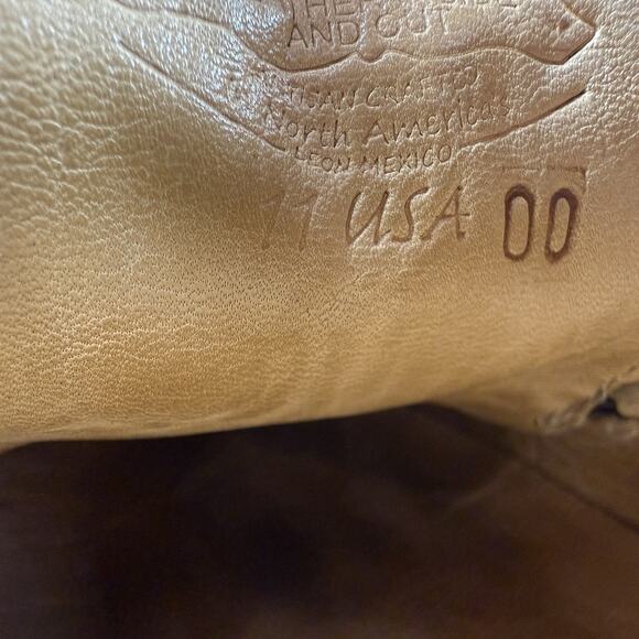 Bed Stu Men's Basalt Derby Wingtip Gray Brown Leather Mens Size 11 - Picture 11 of 12